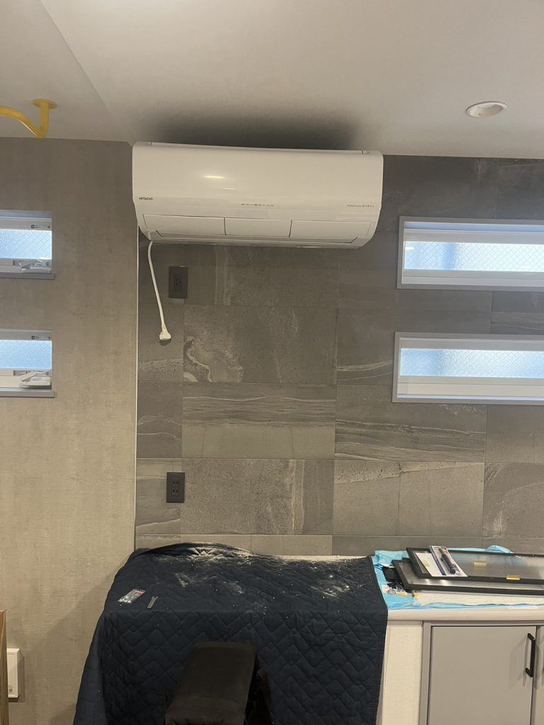 ルームエアコン施工